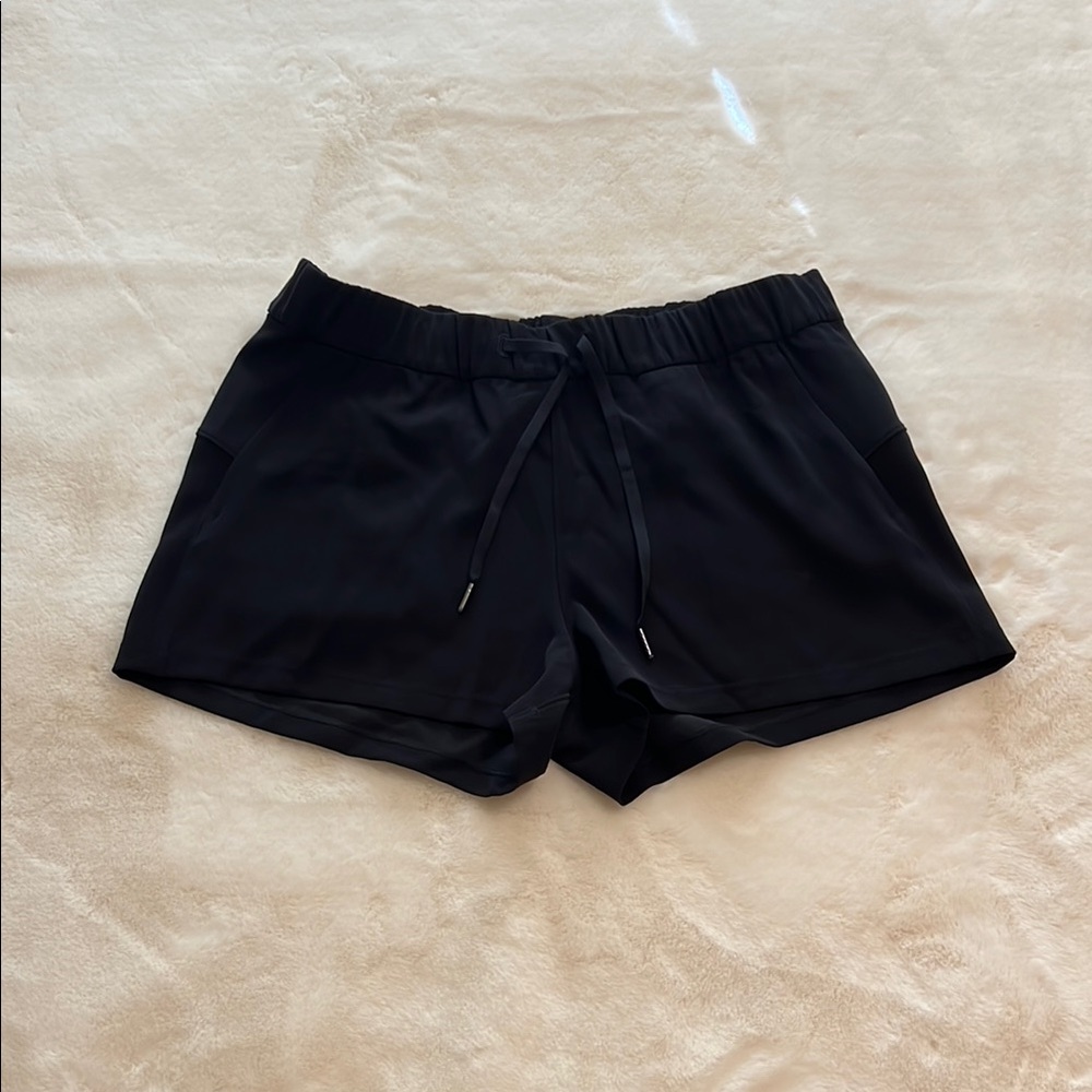 Lululemon  Black Athletic Shorts Size 12